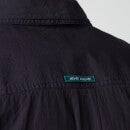 PS Paul Smith Men's Casual Zip Through Shirt - Dark Navy - S
