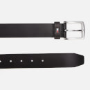 Tommy Hilfiger Men's Denton Leather Belt - Black