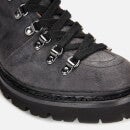 Grenson Women's Nanette Suede Hiking Style Boots - Vintage Black - UK 4