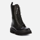 Grenson Women's Mavis Leather Lace Up Boots - Black
