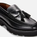 Grenson Men's Booker Leather Tassle Loafers - Black