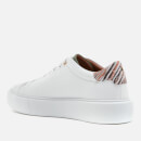 Ted Baker Women's Pixep Leather Flatform Trainers - White