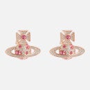 Vivienne Westwood Women's Francette Bas Relief Earrings - Pink Gold/Rose