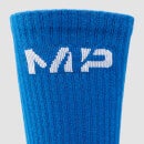 Calcetines clásicos Crayola para hombre de MP (paquete de 2) - Azul cadete/gris espacio exterior - UK 6-8