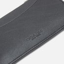 Coach Men's Leather Zip Card Case - Black