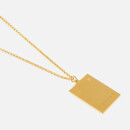 Tom Wood Women's Rolo Chain Gold 925 Sterling Silver/9K Gold - Gold