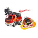 Junior Kit RC Turntable Ladder Fire Truck Model Kit (1:20 Scale)