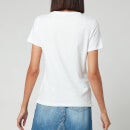 Guess Women's Short Sleeve Crewneck Original T-Shirt - Pure White - XS