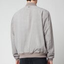 Polo Ralph Lauren Men's Suede Bomber Jacket - Athletic Grey