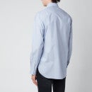Polo Ralph Lauren Men's Slim Fit Poplin Shirt - Light Blue/White - 17.5