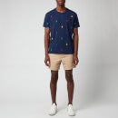 Polo Ralph Lauren Men's All Over Print T-Shirt - Newport Navy - S