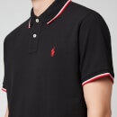 Polo Ralph Lauren Men's Mesh Tipped Polo Shirt - Polo Black