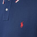 Polo Ralph Lauren Men's Mesh Tipped Polo Shirt - Newport Navy - XL