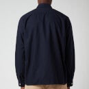 Polo Ralph Lauren Men's Custom Fit Garment Dyed Zipped Shirt - RL Navy - S