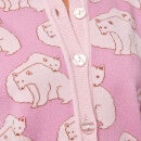 Helmstedt Women's Oso Cardigan - Pink Polarbear - S