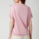 Ted Baker Women's Klaaraa Structured Shoulder T-Shirt - Dusky Pink - UK 8