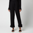 Sleeper Women's Sizeless Satin Pyjama Set - Black