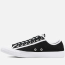 Converse Men's Chuck Taylor All Star Between The Lines Ox Trainers - Black/White/White