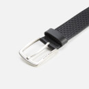 BOSS Men's Non Reversible Casual Print Belt - Black