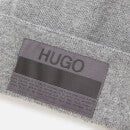 HUGO Men's X Logo Beanie - Medium Grey