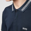 BOSS Green Men's Paddy Pixel Polo Shirt - Navy - S