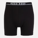 BOSS Bodywear Men's 3-Pack Jersey Boxer Briefs - Black - 5XL