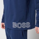 BOSS Bodywear Men's Identity Hoodie - Medium Blue - S