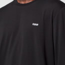 HUGO Men's Embroidered Logo Long Sleeve T-Shirt - Black - XXL