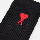 AMI Men's 3-Pack De Coeur Socks - Black - 40-46