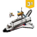 LEGO Creator: 3 in 1 Space Shuttle Adventure Building Set (31117)
