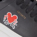 Axel Arigato Women's Keith Haring Clean 90 Leather Cupsole Trainers - Black