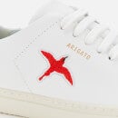Axel Arigato Women's Clean 90 Red Bee Bird Cupsole Trainers - White