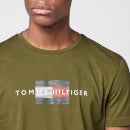 Tommy Hilfiger Men's Line Flag T-Shirt - Olivewood - S