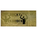 Rocky - Ticket de combat plaqué or 24K Rocky V Clubber Lang