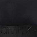 Calvin Klein Women's Gloss Unlined Triangle Bra - Black - M