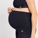 Stanik sportowy dla kobiet w ciąży i karmiących z kolekcji Power Maternity MP – czarny - XS