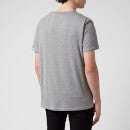Tommy Hilfiger Men's Centre Logo Crewneck T-Shirt - Medium Grey Heather - M