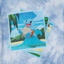 Pokémon Squirtle In The Sun, Sea, Sand Unisex T-Shirt - Blue Tie