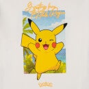 T-shirt Pokémon Pikachu Exploring The Alola Region Unisexe - Crème