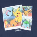 Pokémon Walking Along The Waterfront Unisex T-Shirt - Navy