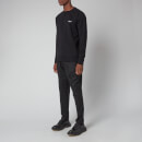 Balmain Men's Eco Design Flock Sweatshirt - Black/White
