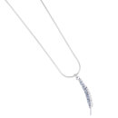 Harry Potter Feather Quill Necklace - Silver