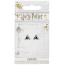 Harry Potter Deathly Hallows Stud Earrings - Black