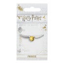 Harry Potter Golden Snitch Pin Badge - Silver