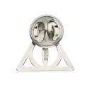 Harry Potter Deathly Hallows Pin Badge - Silver