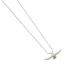 Harry Potter Golden Snitch Necklace and Earrings Gift Set - Silver