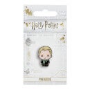 Harry Potter Draco Malfoy Chibi Style Pin Badge - Black