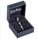 Harry Potter Sterling Silver Lightning Bolt Slider Charm Embellished with Crystals