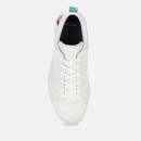 Paul Smith Women's Lee Leather Cupsole Trainers - White Heart