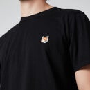 Maison Kitsuné Men's Fox Head Patch T-Shirt - Black - S